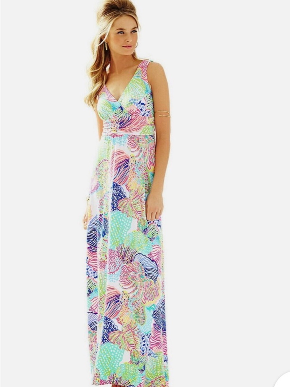 Stunning Lilly Pulitzer Sloane Maxi Dress